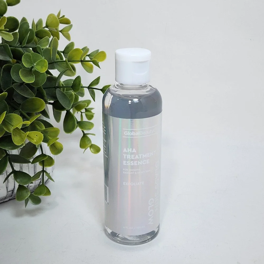 Global Beauty Care AHA Treatment Essence Glass Skin Brightening Smooth Dewy